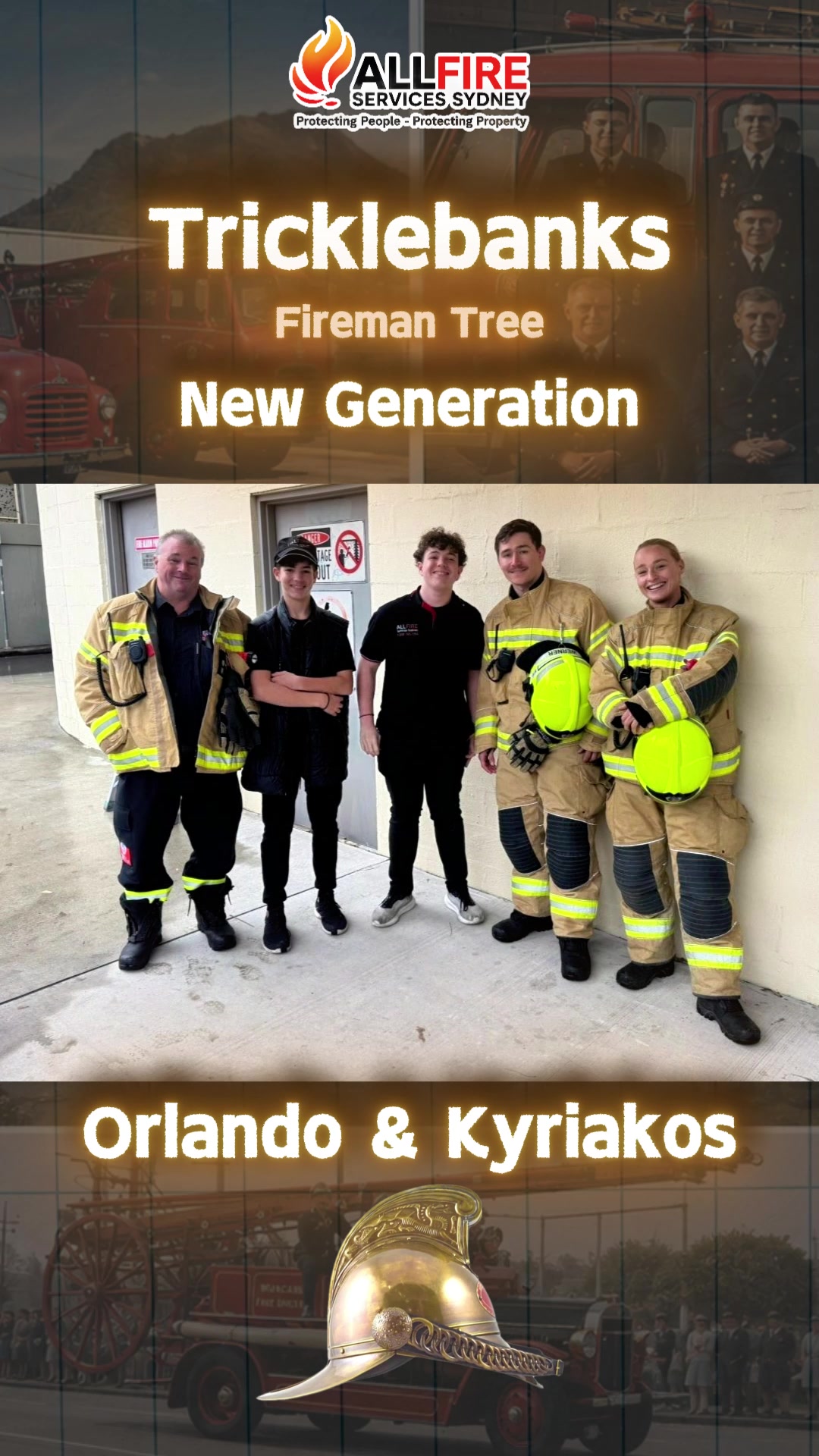 Tricklebank family firefighting legacy video preview