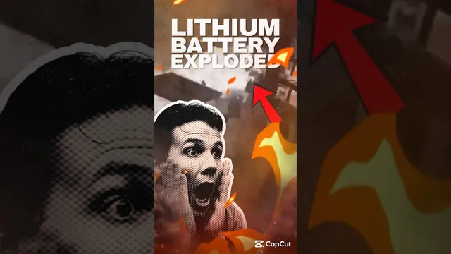 Shocking Lithium Battery Explosion Caught on Camera!